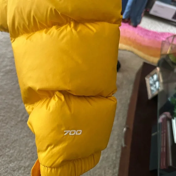 The North Face Black/Yellow 1996 Retro Nuptse Jacket - Picture 4 of 5
